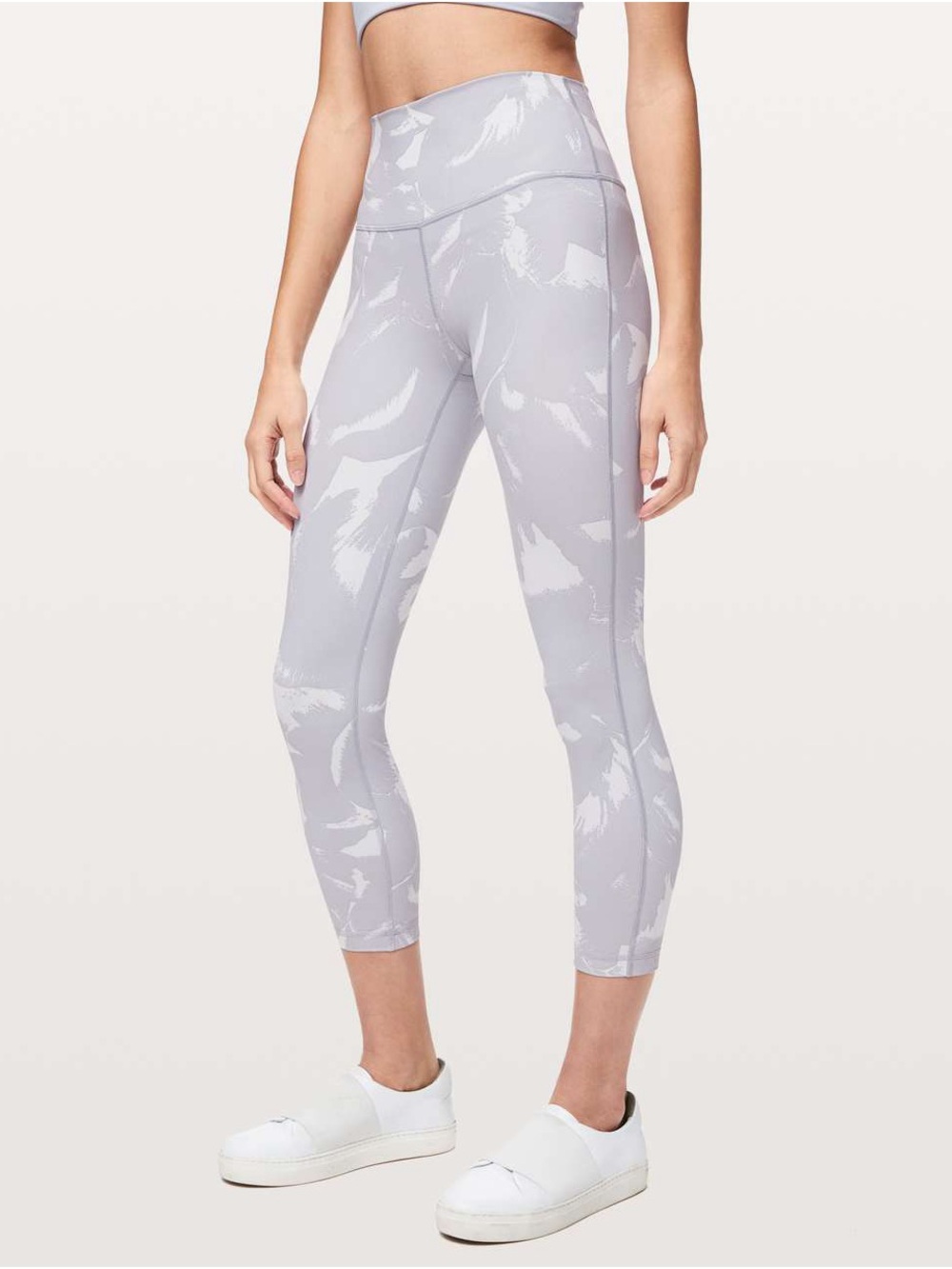 Lululemon WunderUnder Highrise Tight Lavender Print 25” Leggings Size 4